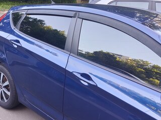 2016 Hyundai Solaris I Рестайлинг, синий, 980000 рублей, вид 3