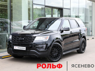 2018 Ford Explorer V Рестайлинг, чёрный, 2349000 рублей, вид 1