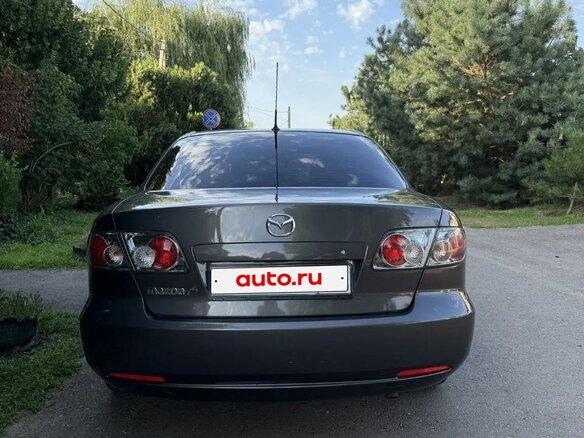 2005 Mazda 6 I (GG) Рестайлинг, серый, 450000 рублей - вид 5
