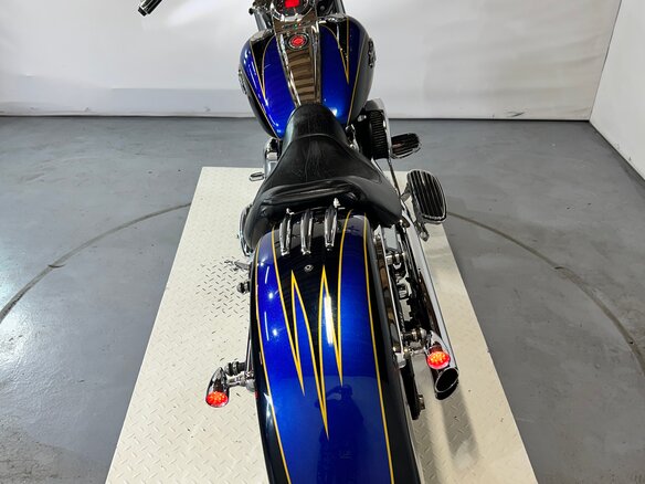 2011 Harley-Davidson Softail Custom, синий, 980000 рублей - вид 19