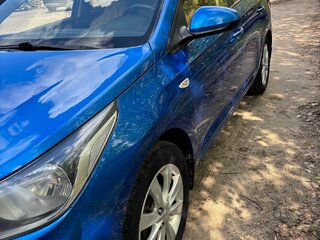 2017 Hyundai Solaris II, синий, 1000000 рублей, вид 5