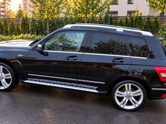 2008 Mercedes-Benz GLK-Класс 350 I (X204), чёрный, 1290000 рублей - вид 8
