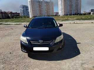 2008 Toyota Corolla AMT X (E140, E150), чёрный, 590000 рублей, вид 2