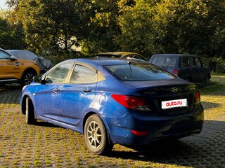 2011 Hyundai Solaris I, синий, 530000 рублей, вид 5