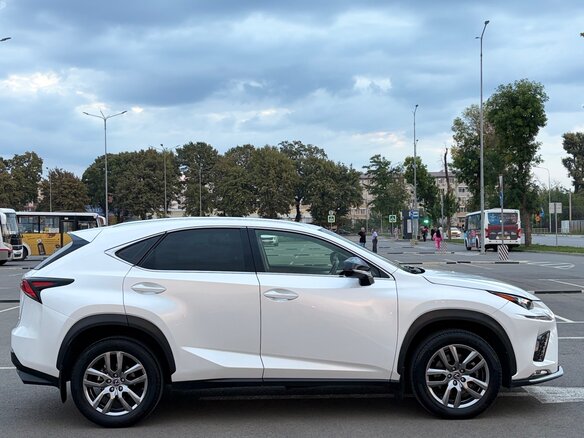 2020 Lexus NX 300 I Рестайлинг, белый, 3130000 рублей - вид 4