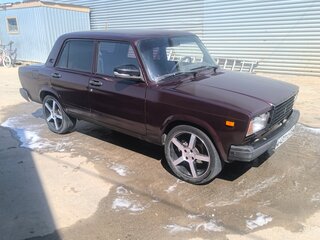 2007 Lada (ВАЗ) 2107, пурпурный, 160000 рублей, вид 1
