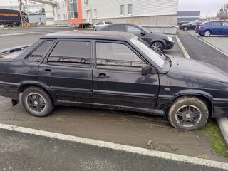 2008 Lada (ВАЗ) 2115, чёрный, 145000 рублей, вид 3