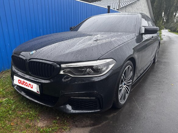 2018 BMW 5 серии 530i xDrive VII (G30/G31/G38), чёрный - вид 14