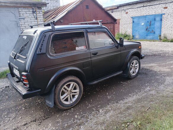 2002 Lada (ВАЗ) 2121 (4x4) I Рестайлинг, чёрный, 295000 рублей - вид 5