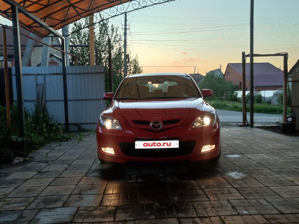 2006 Mazda 3 I (BK) Рестайлинг, красный, 590000 рублей - вид 1