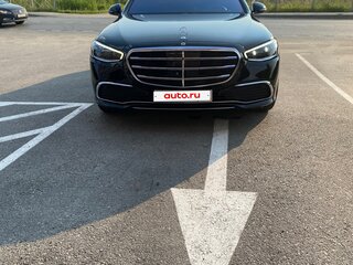 2021 Mercedes-Benz S-Класс 450 Long 4MATIC VII (W223), чёрный, 8450000 рублей, вид 1