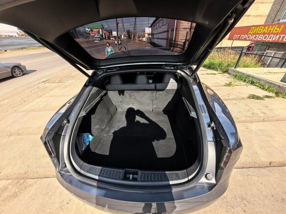 2017 Tesla Model S P90D I Рестайлинг, серый, 2740000 рублей - вид 13