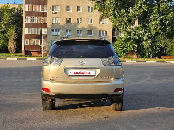 2007 Lexus RX 400h II Рестайлинг, бежевый, 1230000 рублей - вид 5