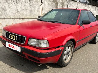 1992 Audi 80 V (B4), красный, 190000 рублей, вид 1