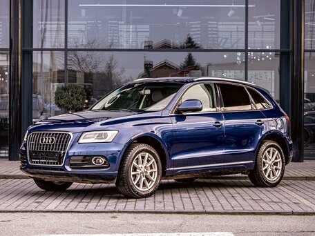 2015 Audi Q5 I (8R) Рестайлинг, синий, 1895000 рублей, вид 1