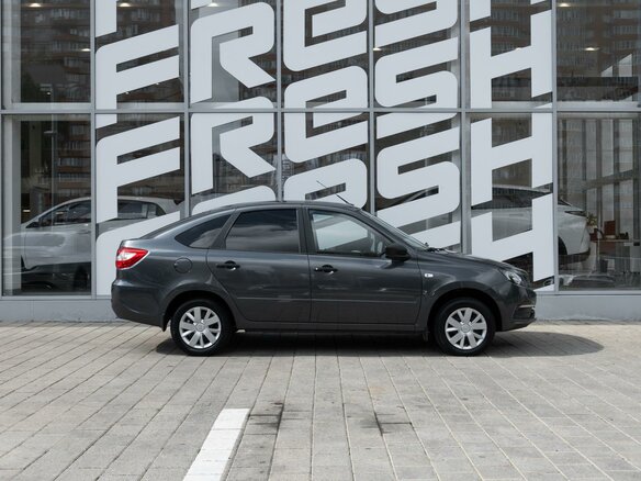 2020 Lada (ВАЗ) Granta I Рестайлинг, серый, 720000 рублей - вид 4