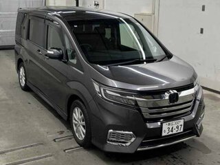 2018 Honda Stepwgn Spada V Рестайлинг, серый, 1880000 рублей, вид 1