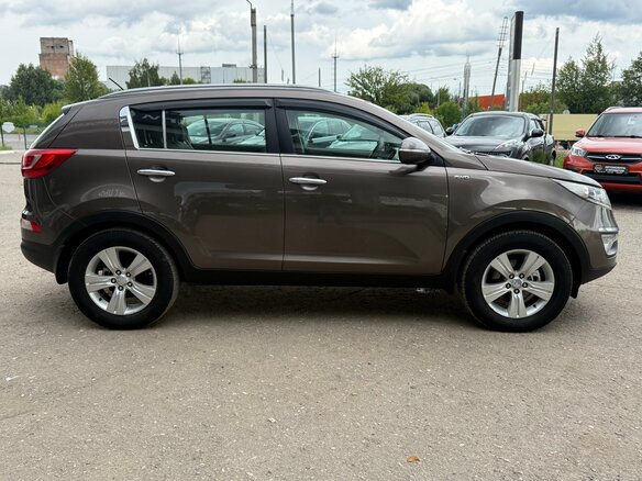 2011 Kia Sportage III, коричневый, 1235000 рублей - вид 4