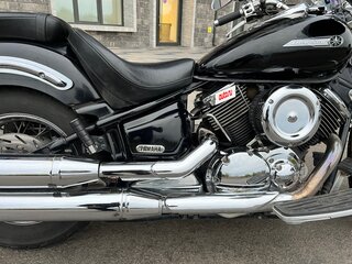 2008 Yamaha XVS1100, чёрный, 680000 рублей, вид 3