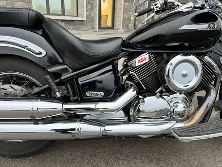 2008 Yamaha XVS1100, чёрный, 680000 рублей, вид 3