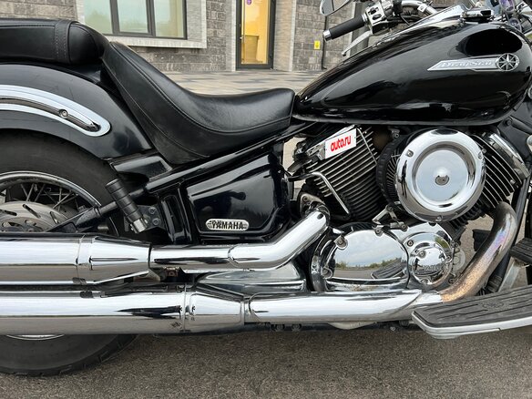 2008 Yamaha XVS1100, чёрный, 680000 рублей - вид 2