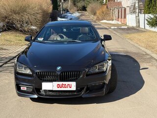 2012 BMW 6 серии Gran Coupe 640d III (F06/F13/F12), чёрный, 2424120 рублей, вид 2