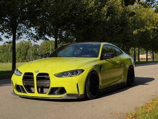 2020 BMW M4 Competition Package G82/G83, жёлтый, 7100000 рублей, вид 2