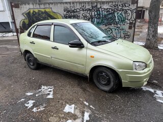 2006 Lada (ВАЗ) Kalina I, зелёный, 85000 рублей, вид 2