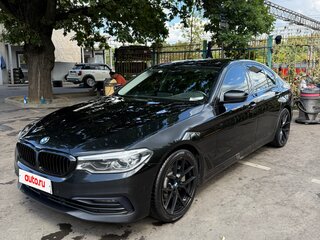 2019 BMW 5 серии 530d VII (G30/G31/G38), чёрный, 3950000 рублей, вид 1