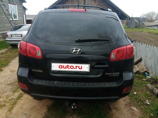 2008 Hyundai Santa Fe II, чёрный, 990000 рублей, вид 5