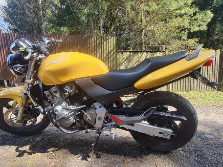 2002 Honda CB 600F Hornet, жёлтый, 330000 рублей, вид 2