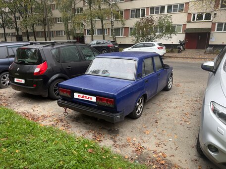 2010 Lada (ВАЗ) 2107, синий, 160000 рублей, вид 5
