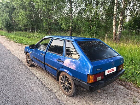 2003 Lada (ВАЗ) 2109 21093i, синий - вид 5