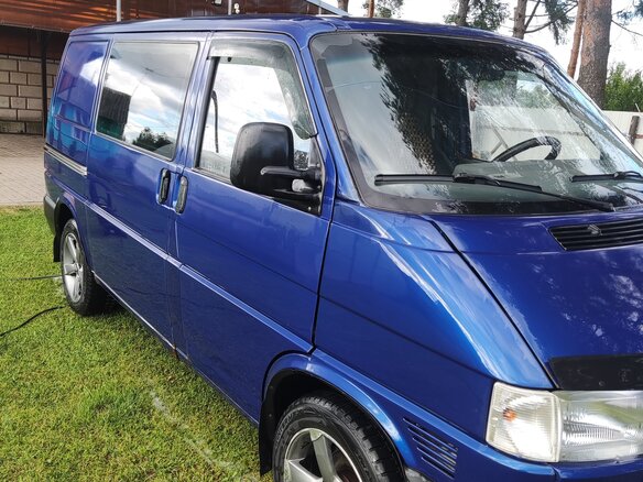 1993 Volkswagen Transporter T4, голубой, 390000 рублей - вид 1
