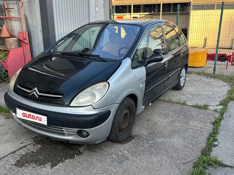 2008 Citroen Xsara Picasso, чёрный, вид 1