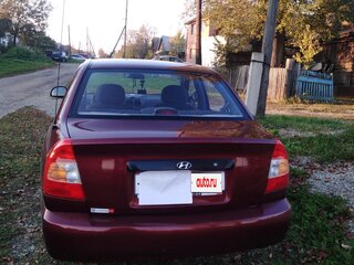 2011 Hyundai Accent ТагАЗ II, красный, 460000 рублей, вид 5