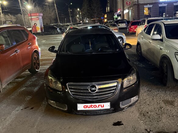 2011 Opel Insignia I, чёрный