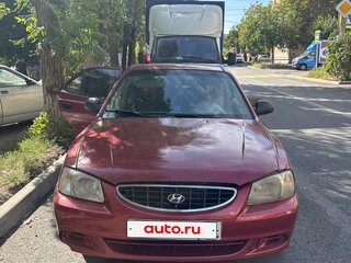 2006 Hyundai Accent ТагАЗ II, красный, 250000 рублей, вид 1