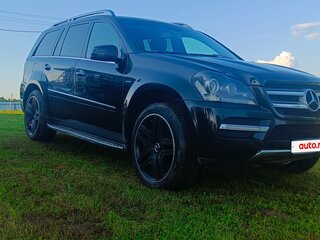 2011 Mercedes-Benz GL-Класс 350 I (X164) Рестайлинг, чёрный, 1590000 рублей, вид 3