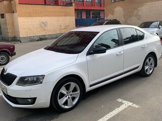 2013 Skoda Octavia III (A7), белый, 1490000 рублей, вид 3