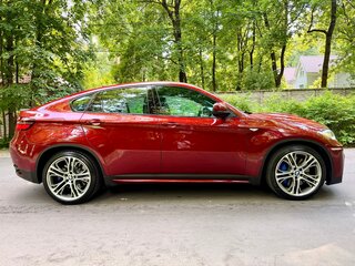 2009 BMW X6 35d I (E71), пурпурный, 3500000 рублей, вид 4