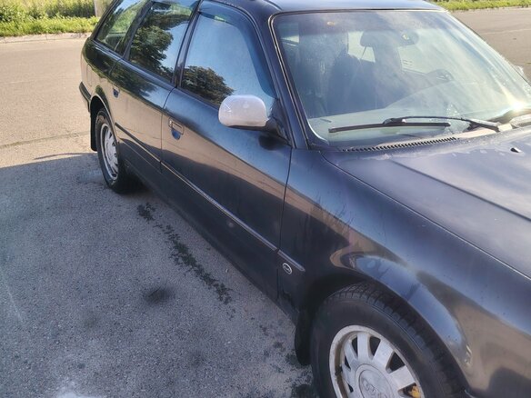 1992 Audi 100 IV (C4), чёрный, 420000 рублей - вид 7