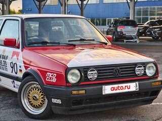 1990 Volkswagen Golf II, красный, 440000 рублей, вид 2