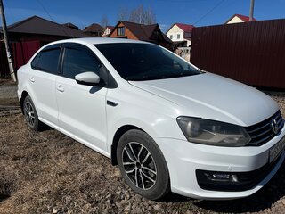 2016 Volkswagen Polo V Рестайлинг, белый, 1200000 рублей, вид 4
