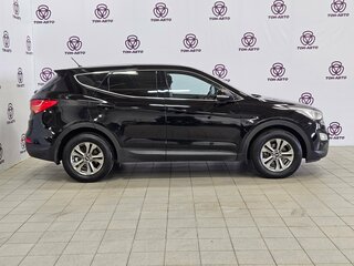 2015 Hyundai Santa Fe III, чёрный, 1457000 рублей, вид 4