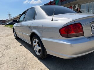 2008 Hyundai Sonata ТагАЗ IV (EF) Рестайлинг, серый, 495000 рублей, вид 5