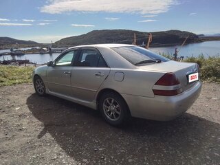 2001 Toyota Mark II IX (X110), серебристый, 650000 рублей, вид 3