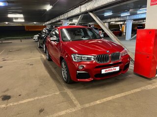 2016 BMW X4 M40i I (F26), красный, 4190000 рублей, вид 2