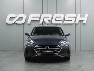 2018 Hyundai Elantra VI (AD), синий, 1369000 рублей, вид 3