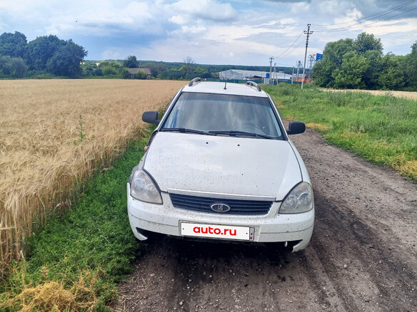 2010 Lada (ВАЗ) Priora I, белый, 315000 рублей - вид 1